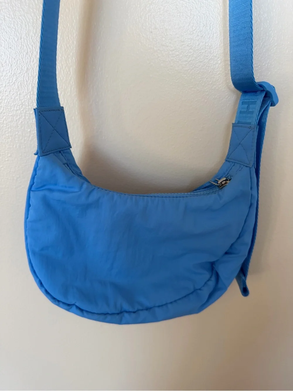 ATHLETA All About Mini Crescent Bag in Cornflower